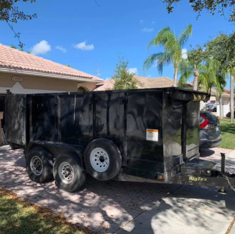 service residential dumpster trailer rental deerfield beach FL